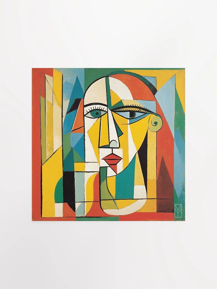 Poster Glamorous Cubist Vision product image (1)