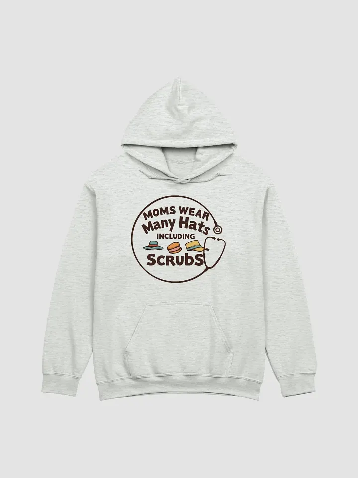 stethoscope, Moms Wear Many Hats Hoodie product image (6)