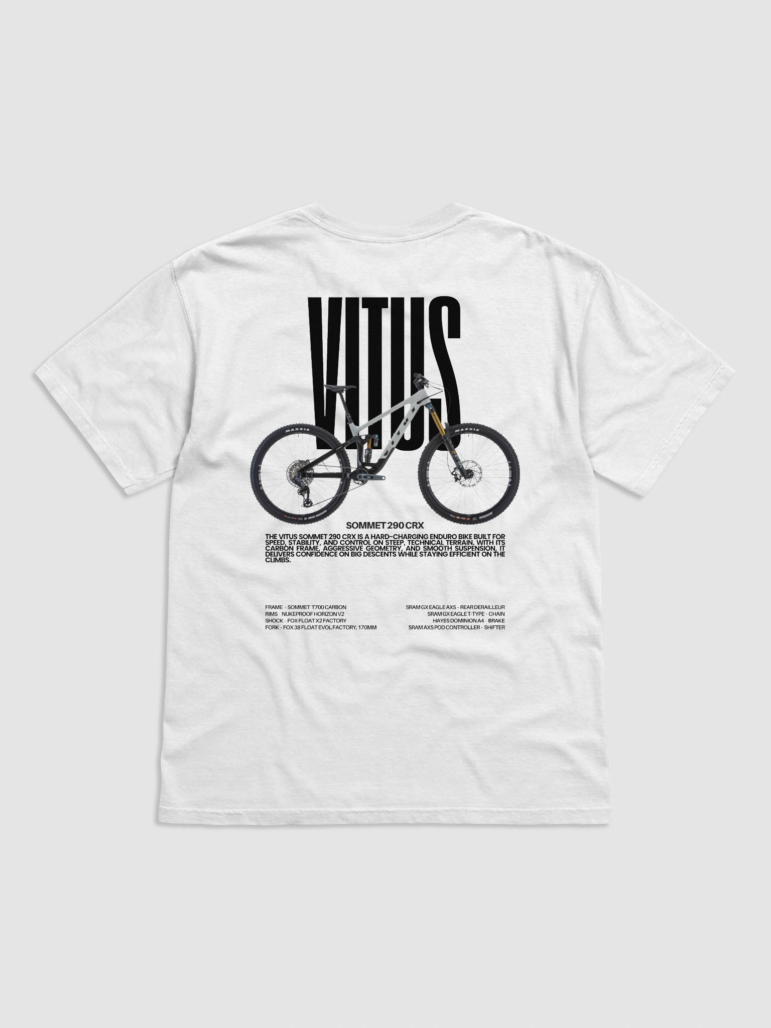 Vitus Sommet 290 CRX T-Shirt product image (1)