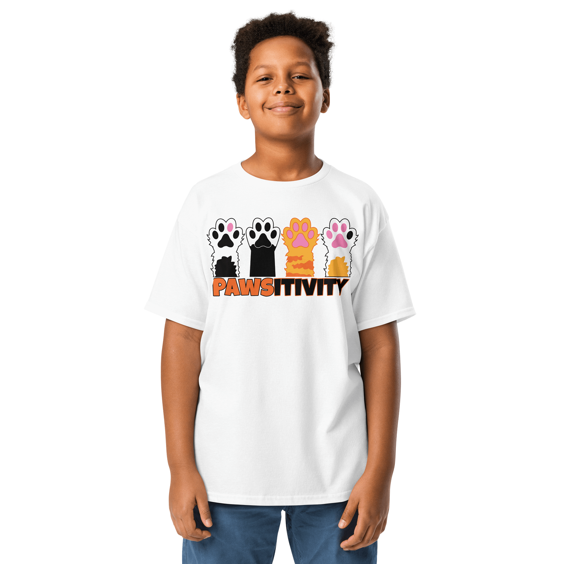 Pawsitivity Kids T-Shirt product image (1)