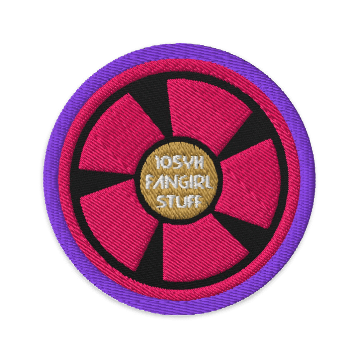 105YH Fangirl Stuff Lavender-Edge Patch product image (1)