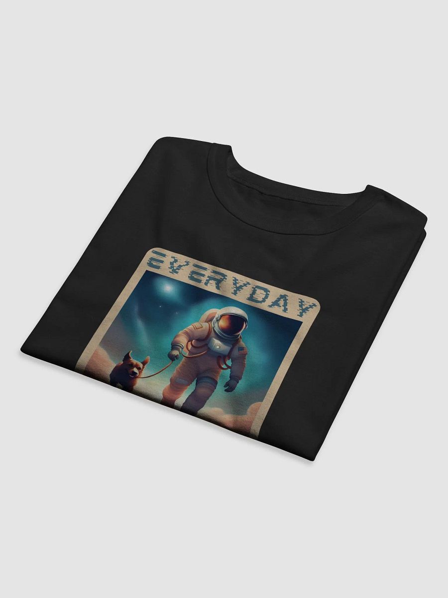 Everyday Astronaut Walking the Dog Relaxed T-shirt product image (22)