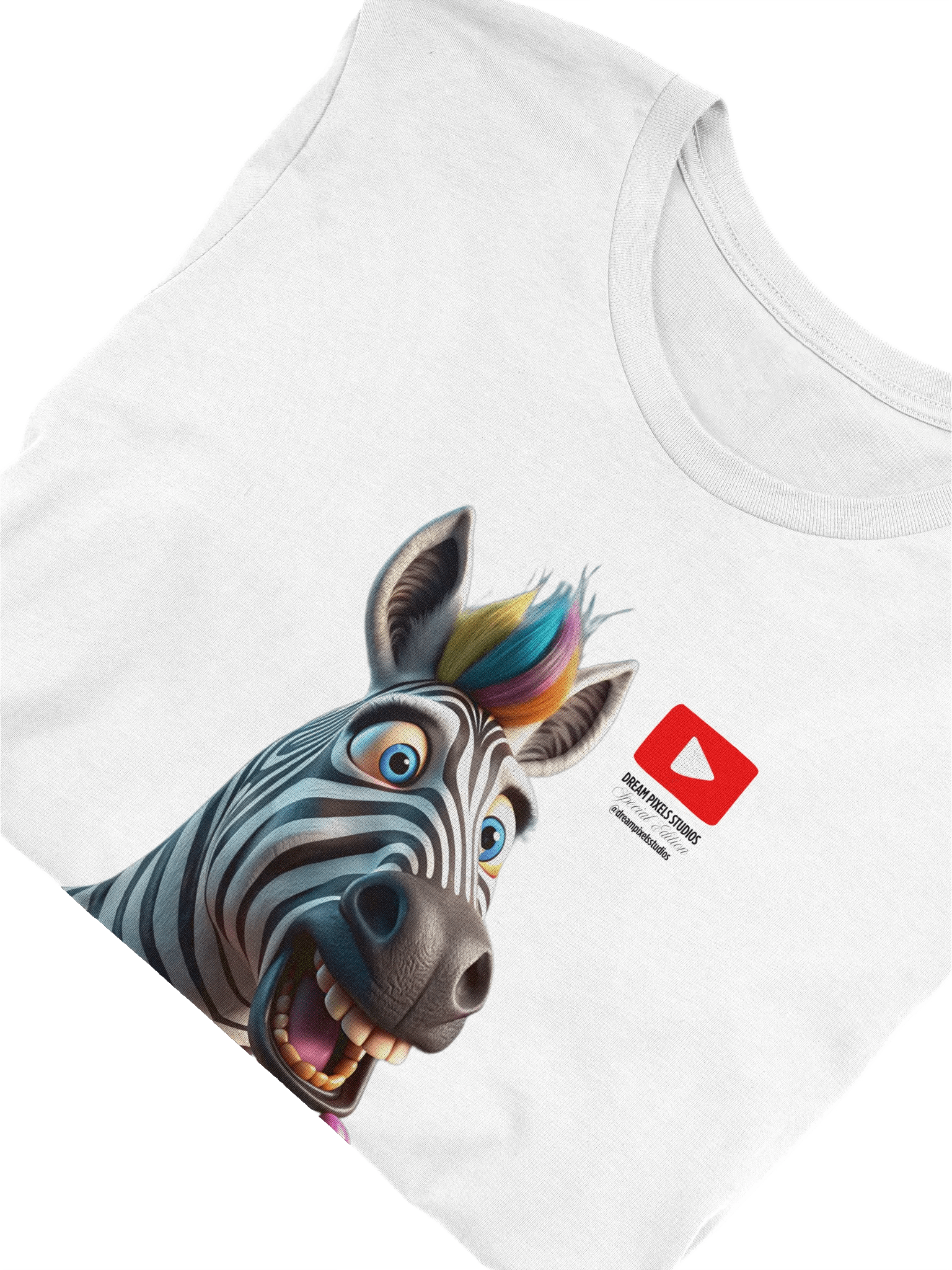 DPS Zebra Edition White T-Shirt product image (5)