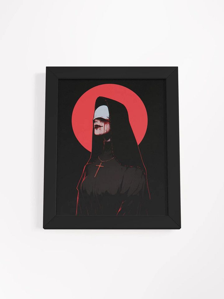 Framed Sinister Nun Enhanced Matte Poster product image (6)