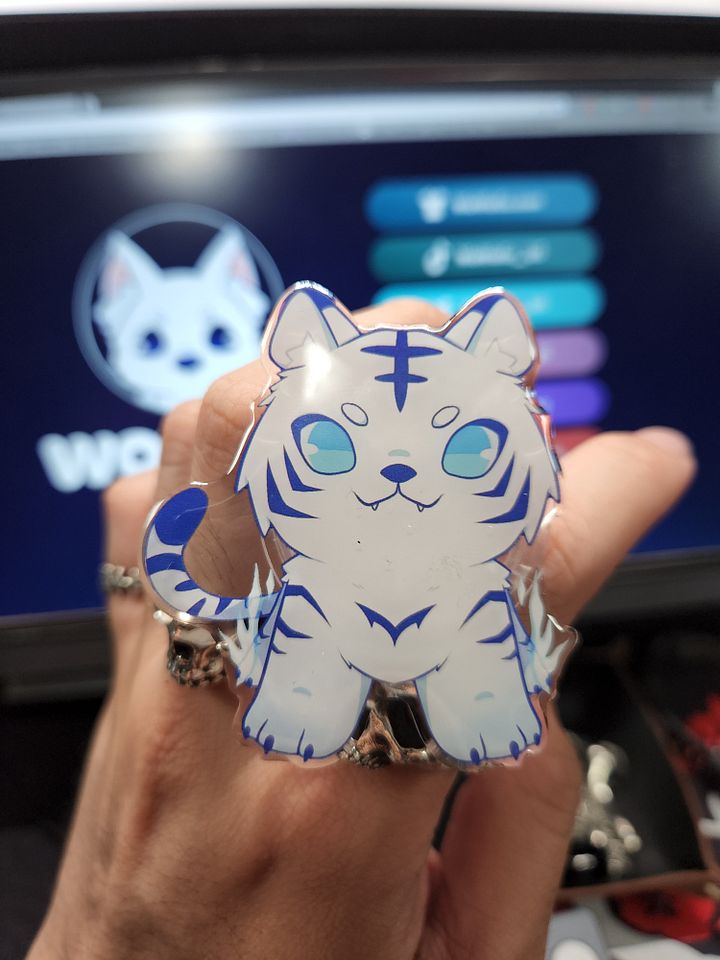 WoWoKo - Guardian Beast White Tiger - Phone Grip product image (1)