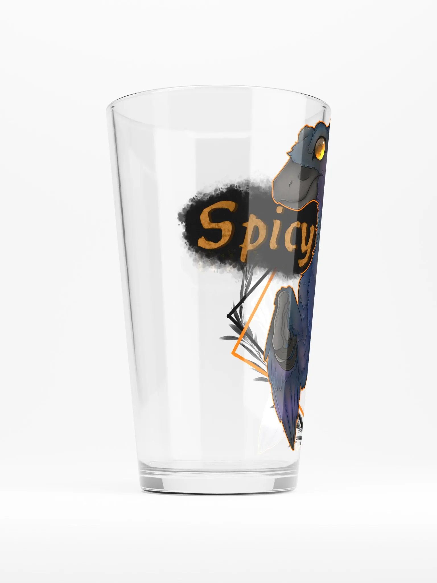 Tater the Spicy Chicken glass product image (2)