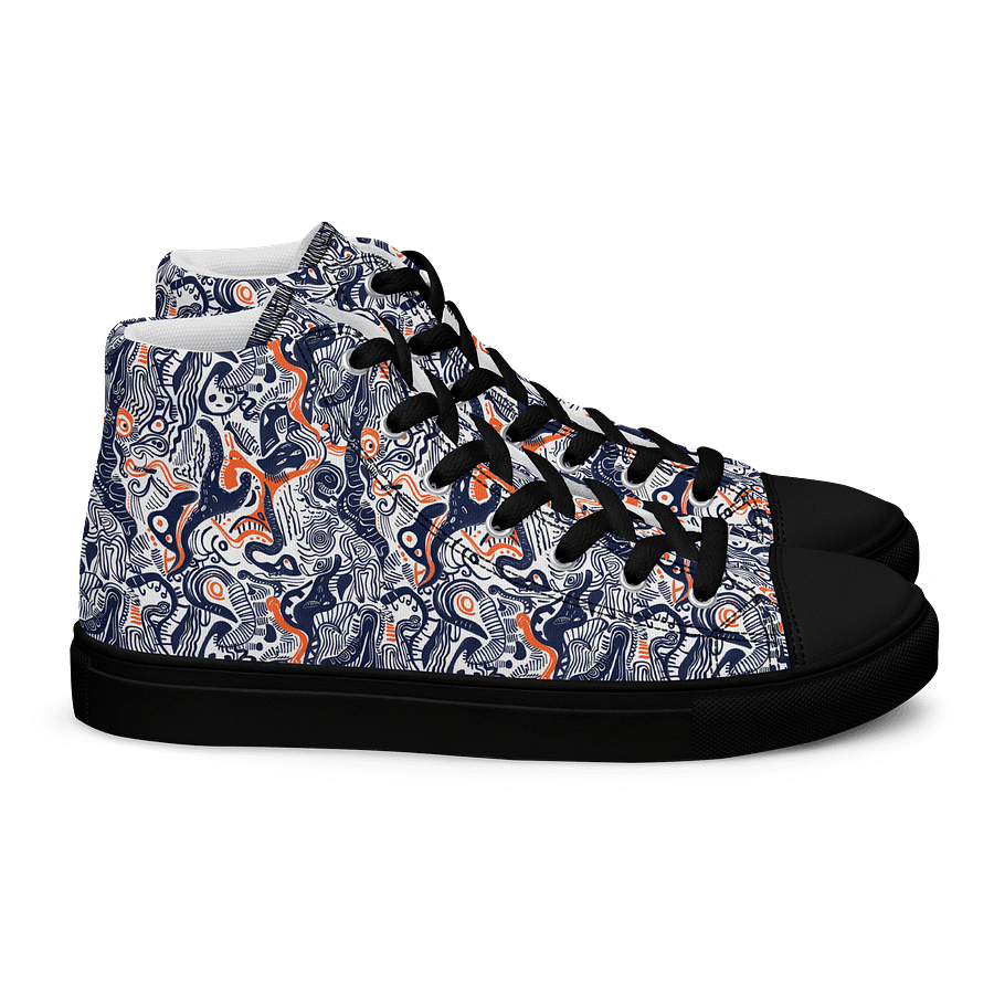 Liquid Energy | Men's High Top Sneaker product image (3)