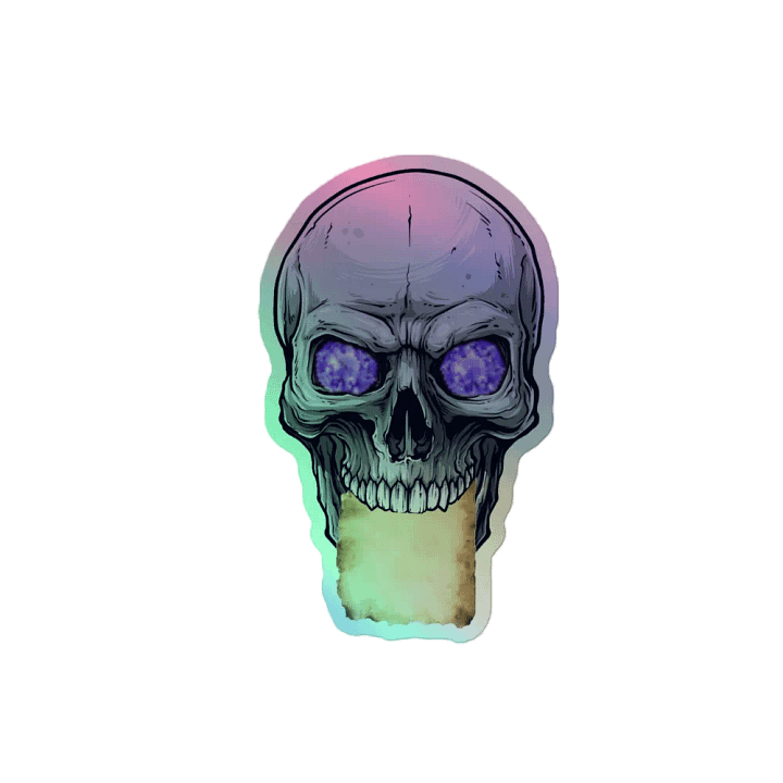Skullaroid Hologram sticker product image (2)