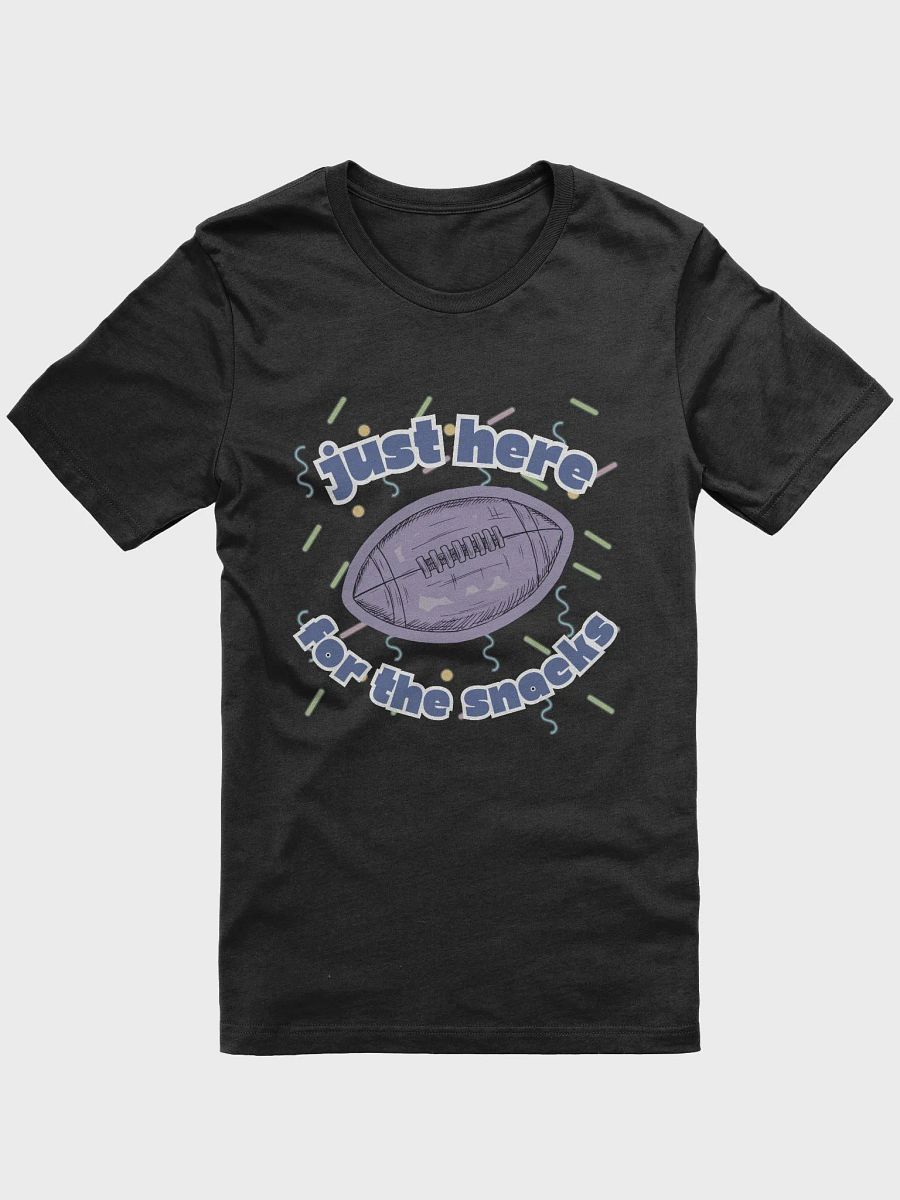 Just Here for the Snacks Football Short-Sleeve Tee product image (11)
