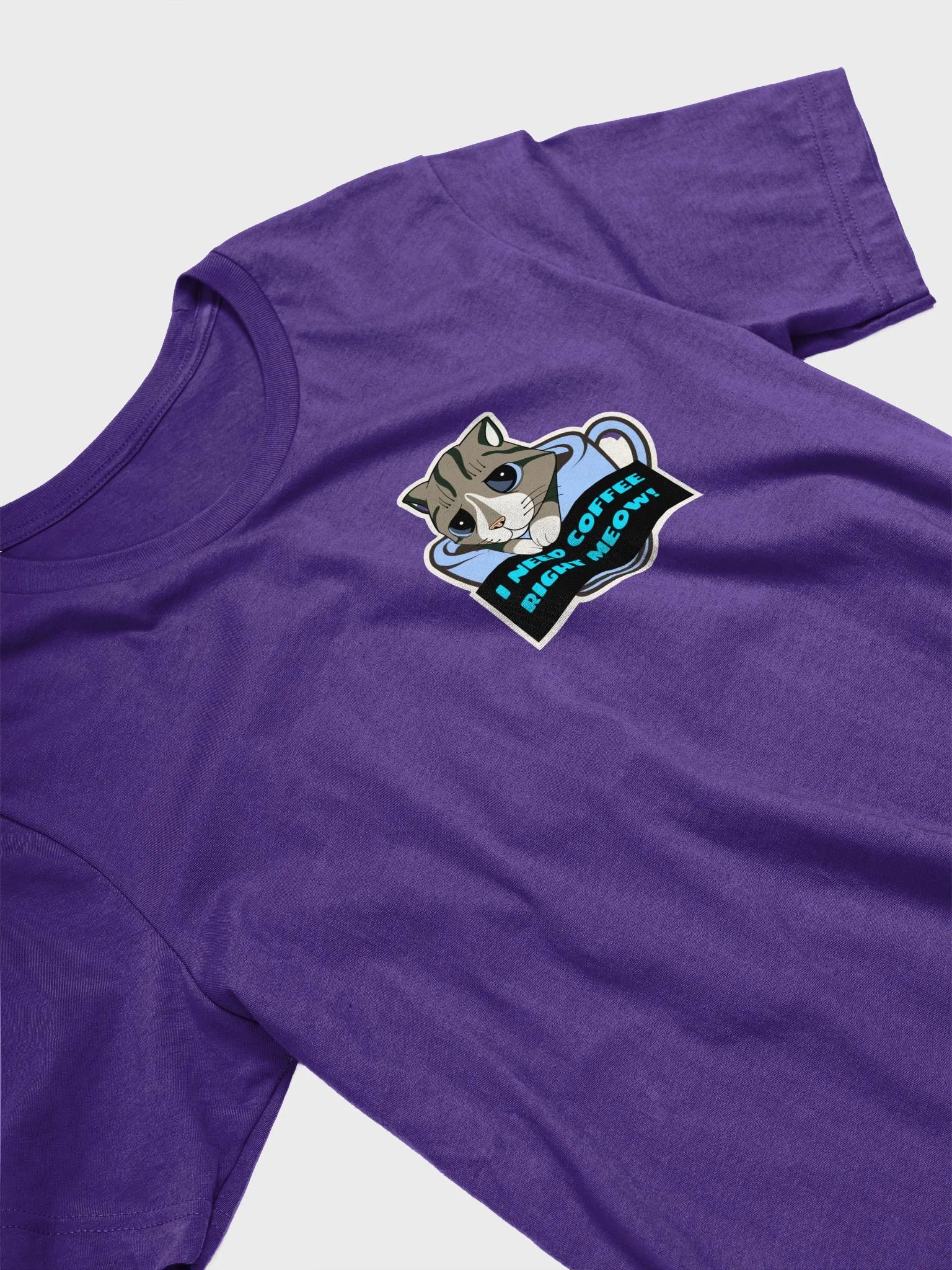 I Need Coffee Right Meow! - Supersoft T-Shirt product image (28)