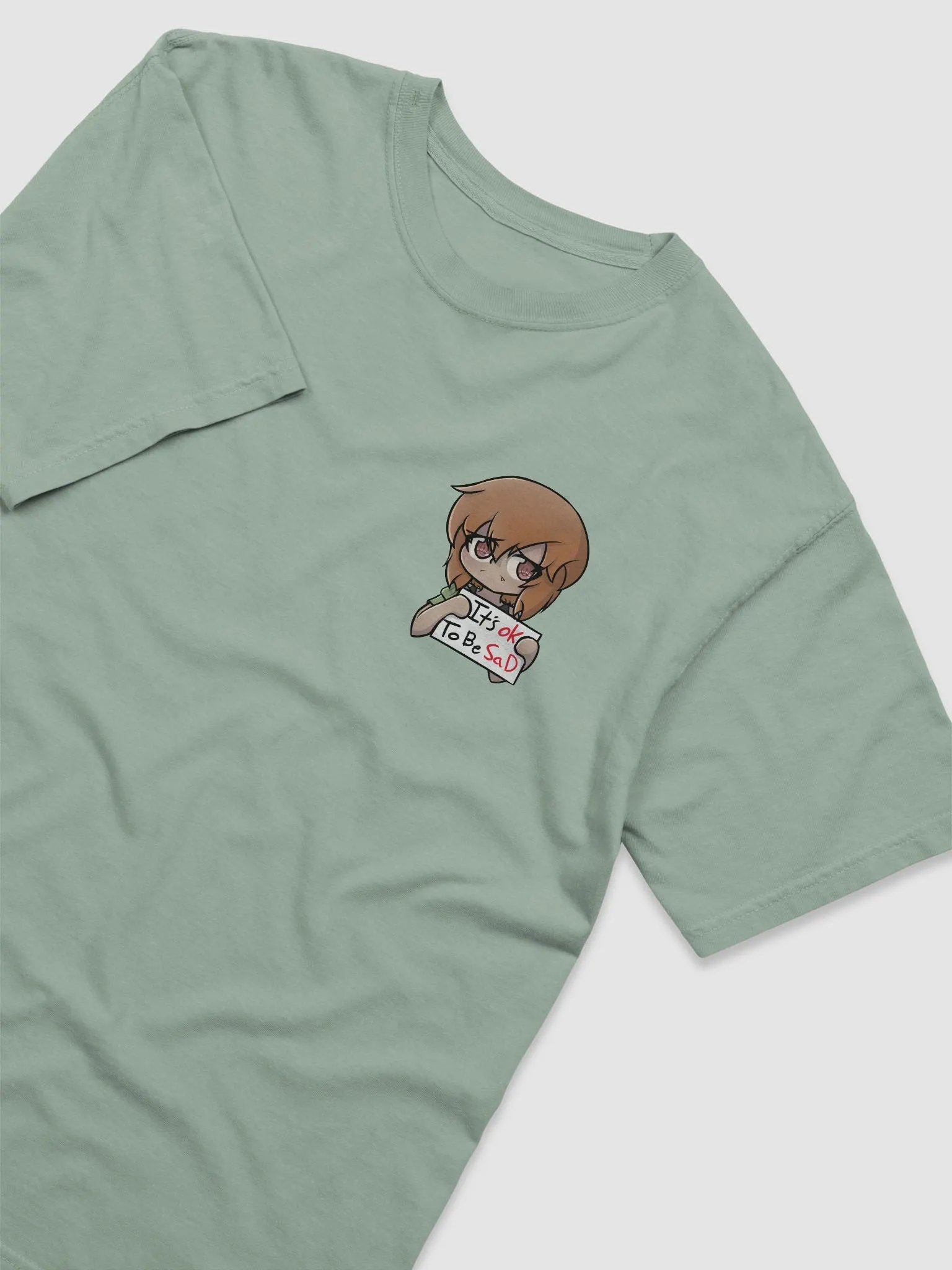 Miko: its okay to be sad T-Shirt! (Badge) product image (3)