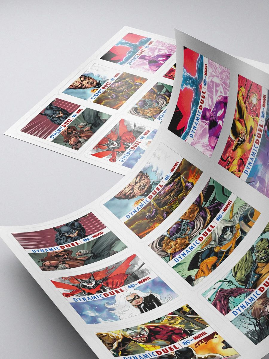 Dynamic Duel Episode Cover Stickers - Series 13 product image (4)