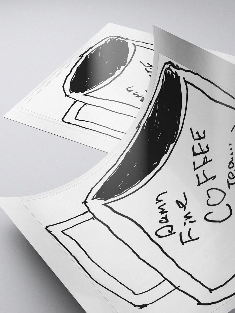 D-mn Fine Coffee (etc) sticker product image (4)