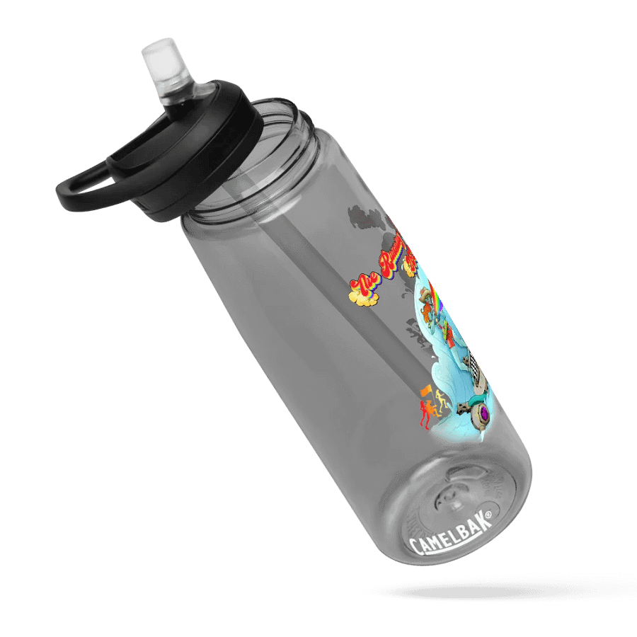 Running of the Trolls Rainbow Sports Waterbottle - by Mischi product image (6)