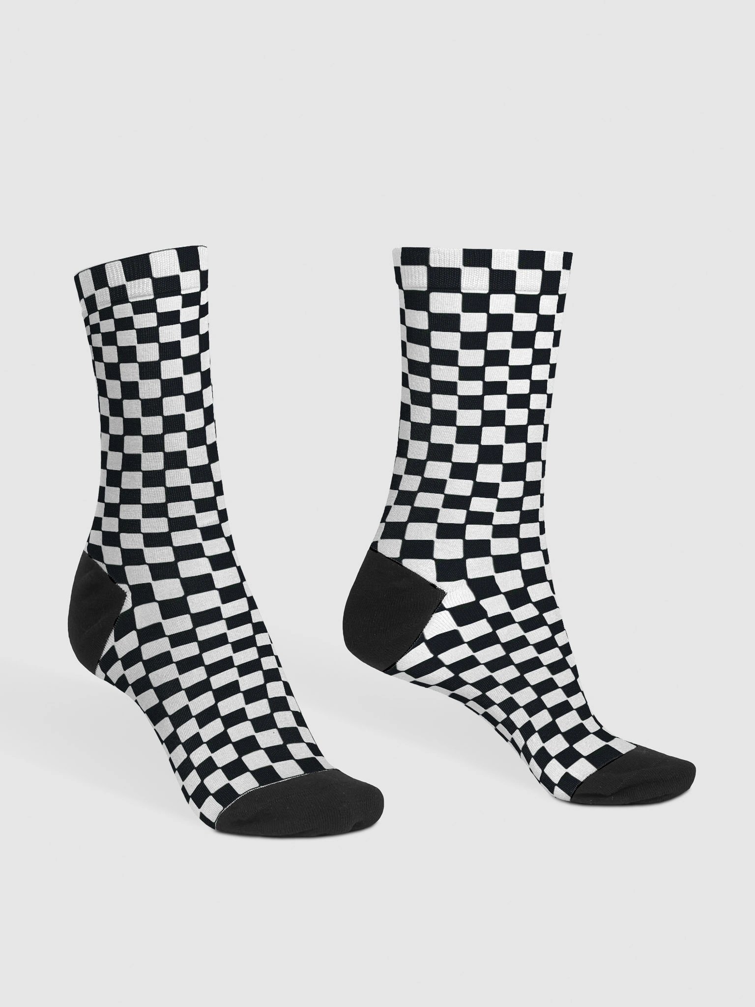 Checkered Crew Socks product image (3)