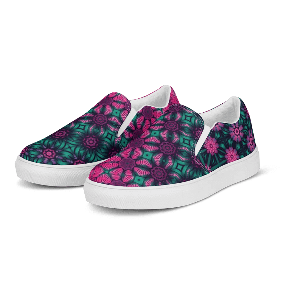 Fractal Blossom Slip-Ons product image (5)
