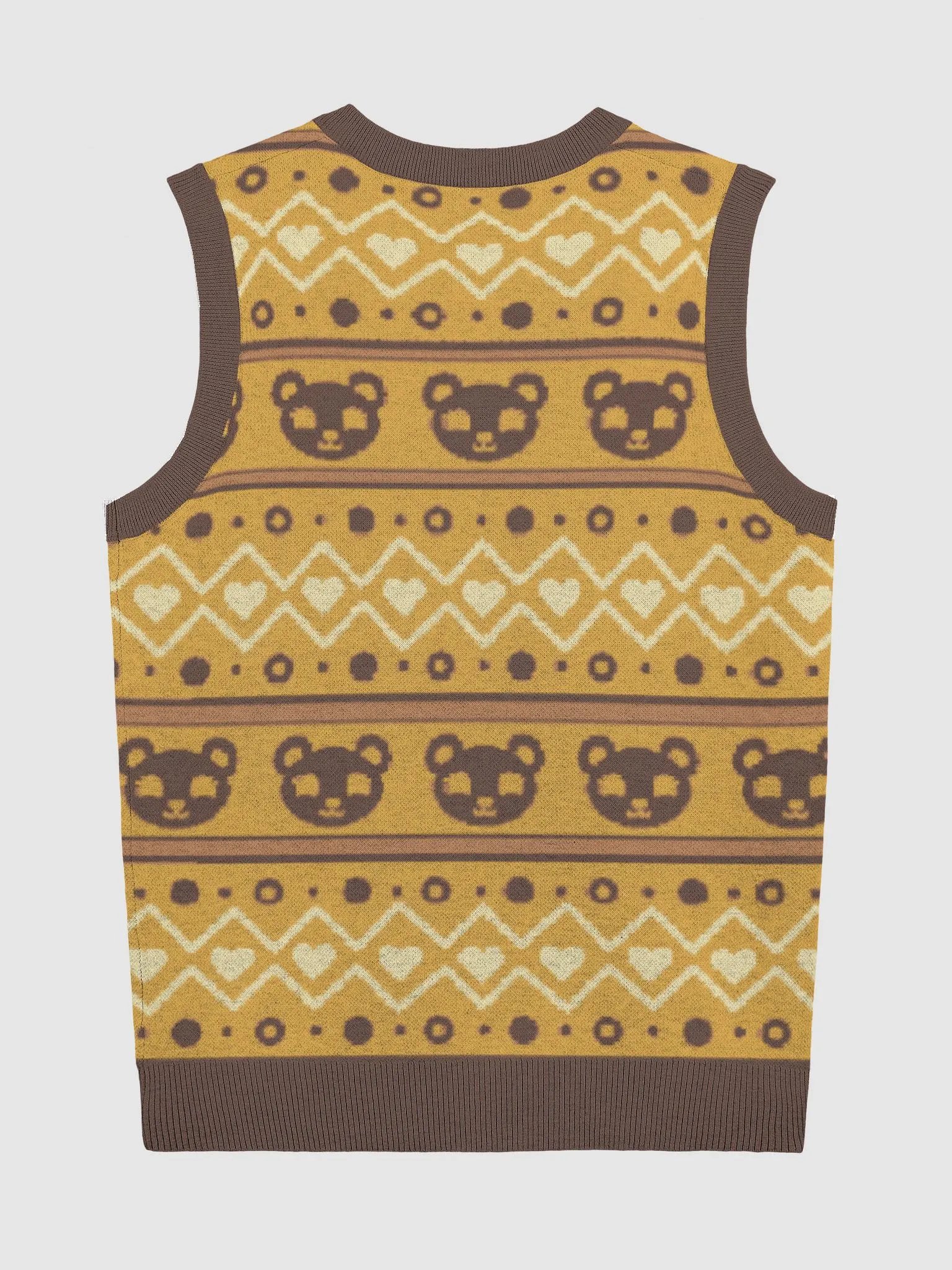 TeddyChan Christmas Vest - Yellow product image (6)