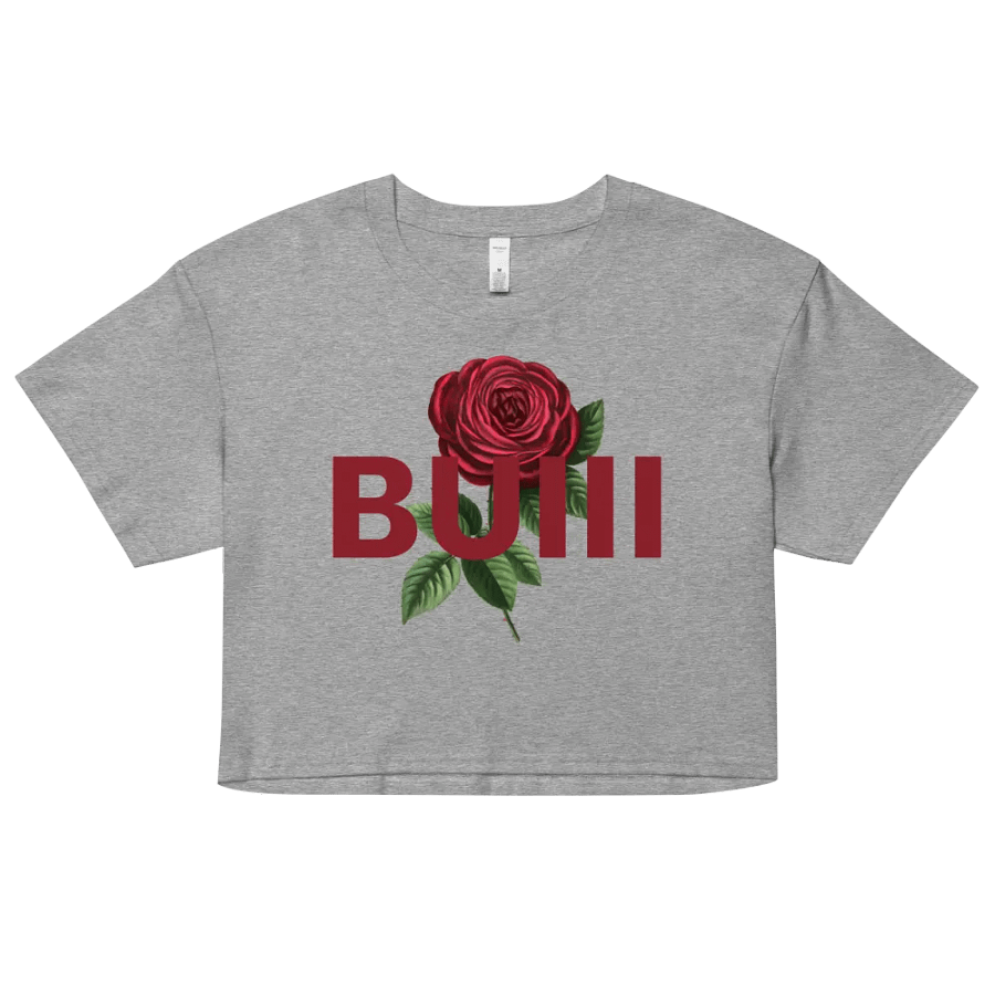 BUIII Logo Rose Crop Tops product image (5)