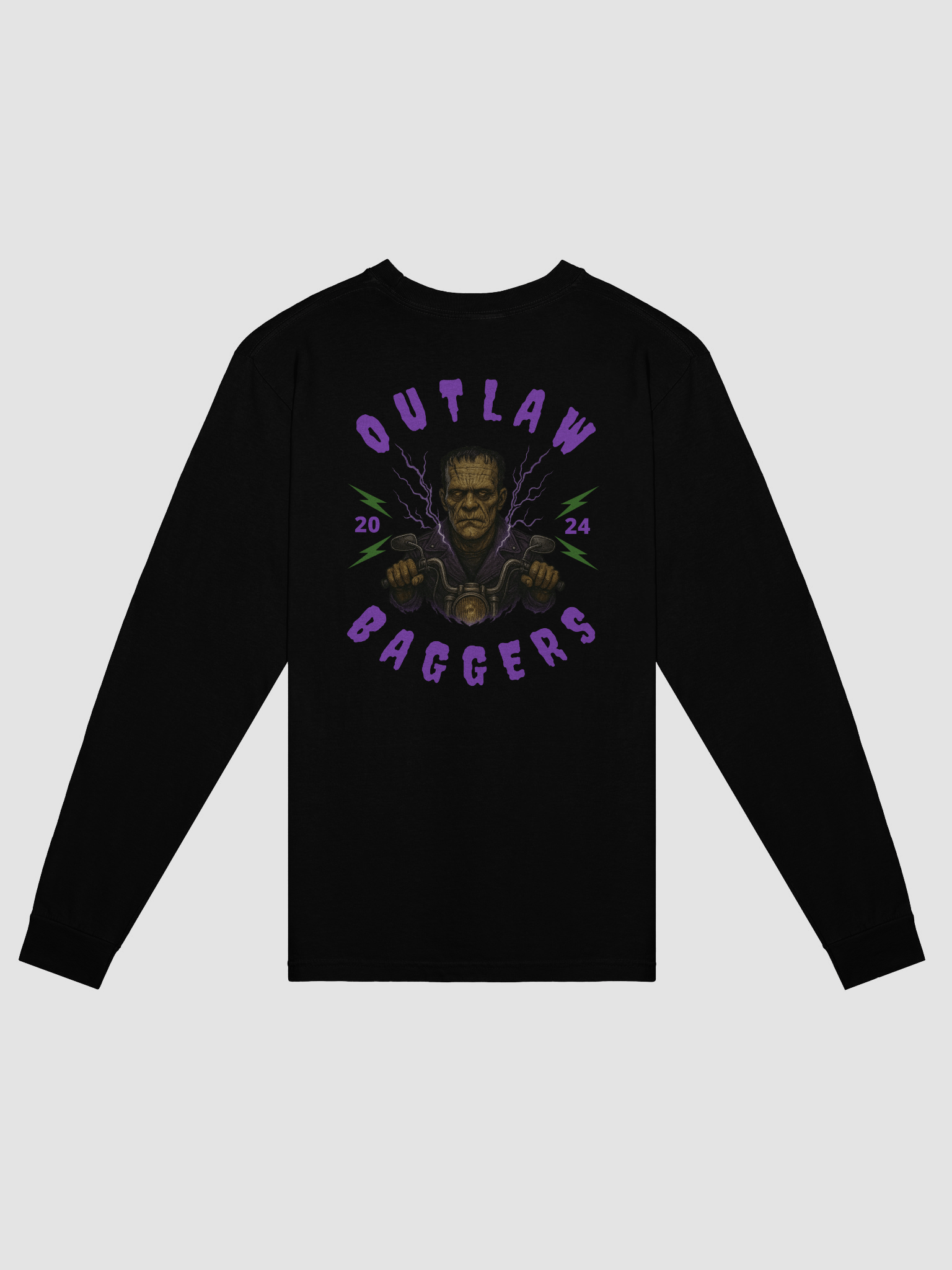 Outlaw Baggers Franken Long Sleeve Tee product image (1)