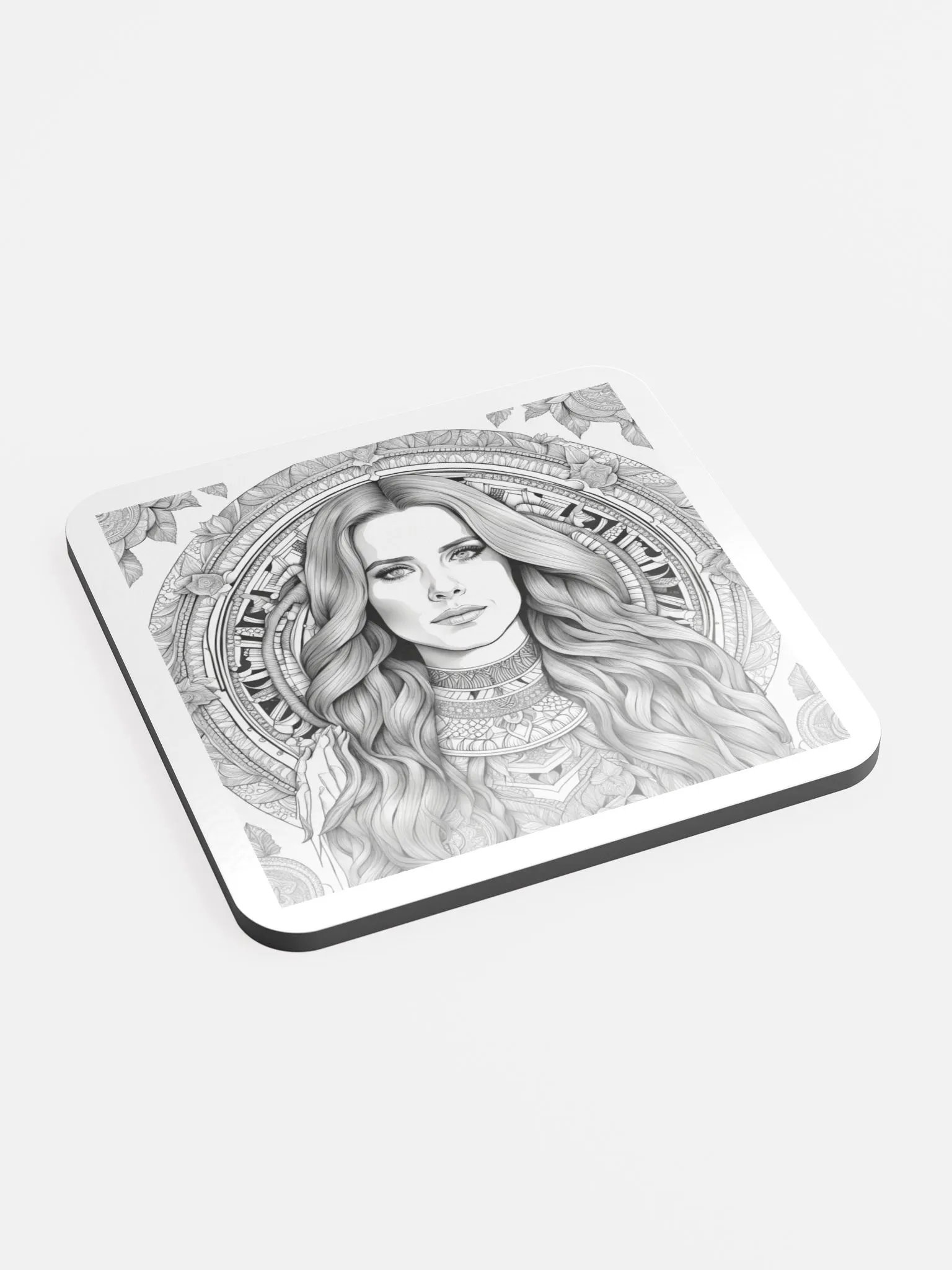 Mandala Serenity Cork Coaster product image (2)
