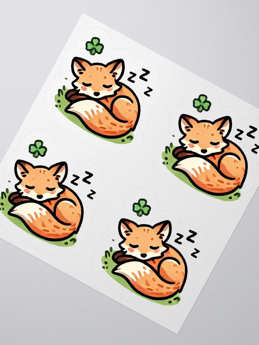 Cloverfoxgirl - The Sticker (Sleepy Grill Edition) product image (6)