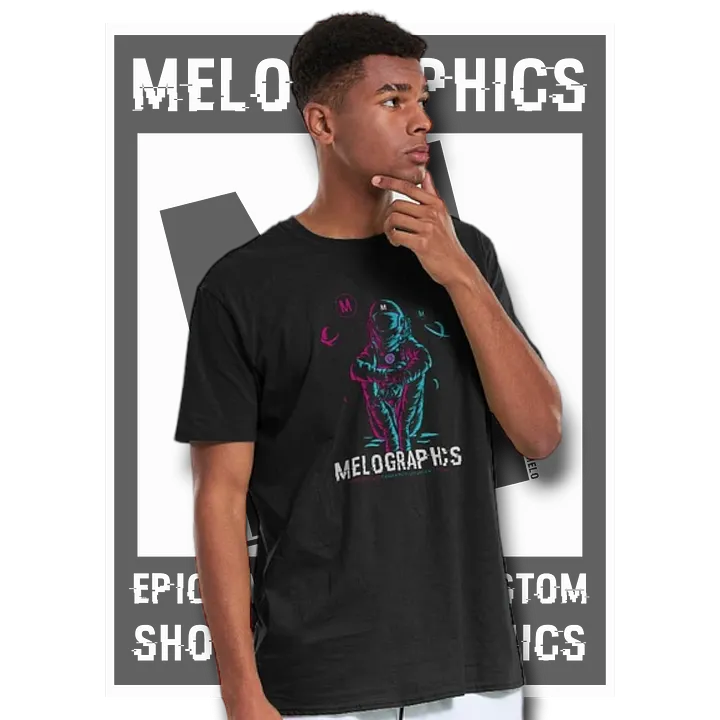 #MeloCrew Vibes: Duotone - Basic T-Shirt | #MadeByMELO product image (2)