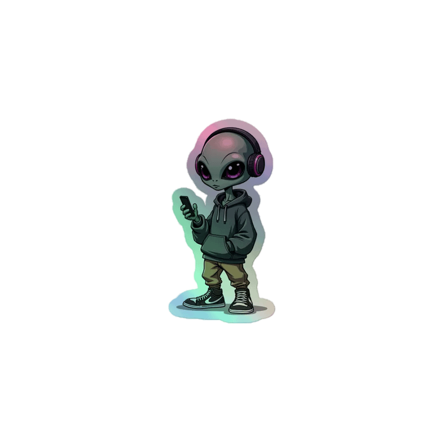 Trendy Alien in Streetwear product image (1)