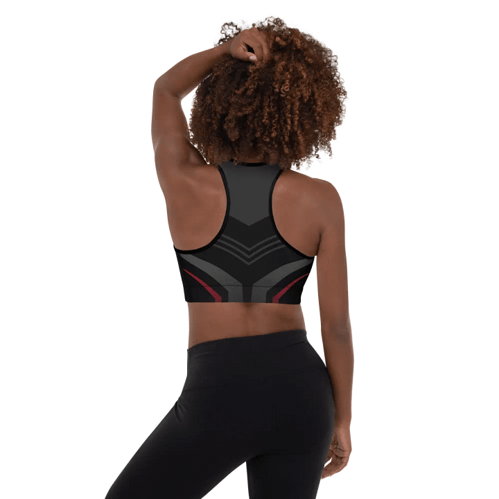 Bul Academy - Black Padded Sports Bra product image (2)