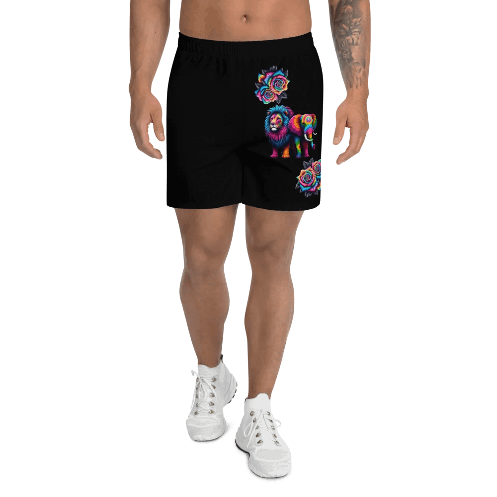 Psychedelic Wildlife Adventure Shorts product image (1)