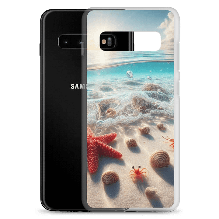 Sunset Seashells Samsung® Case | AI Design beautiful underwater life product image (20)