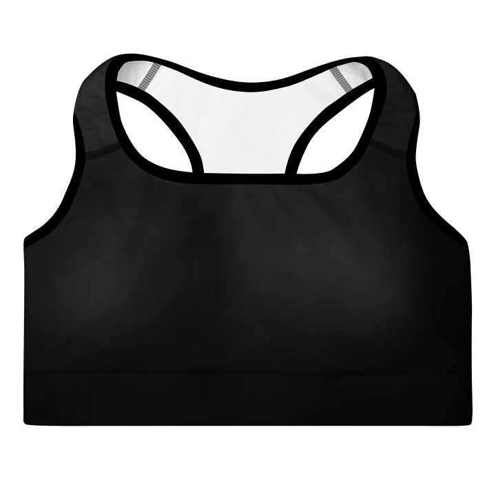 Midnight Allure Padded Yoga Sports Bra product image (1)