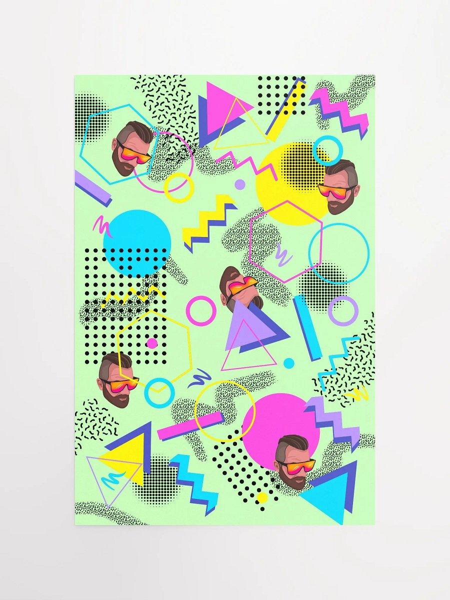 Rad Vibes 12x18 Fine Art Print product image (4)