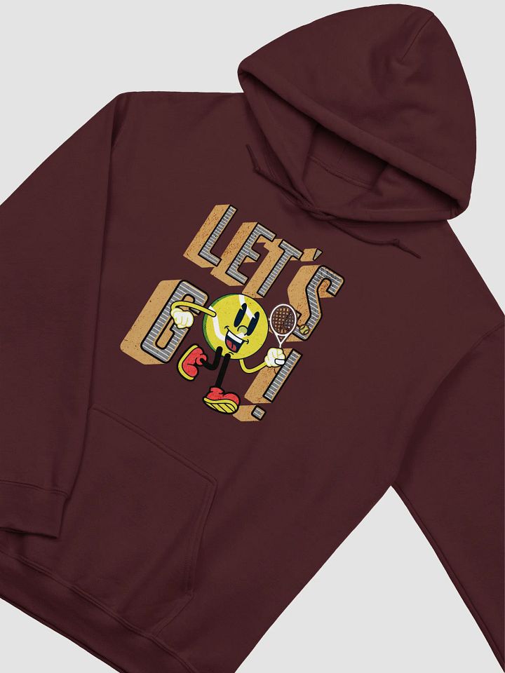 Lets Go Mascot Tennis Ball Hoodie product image (5)