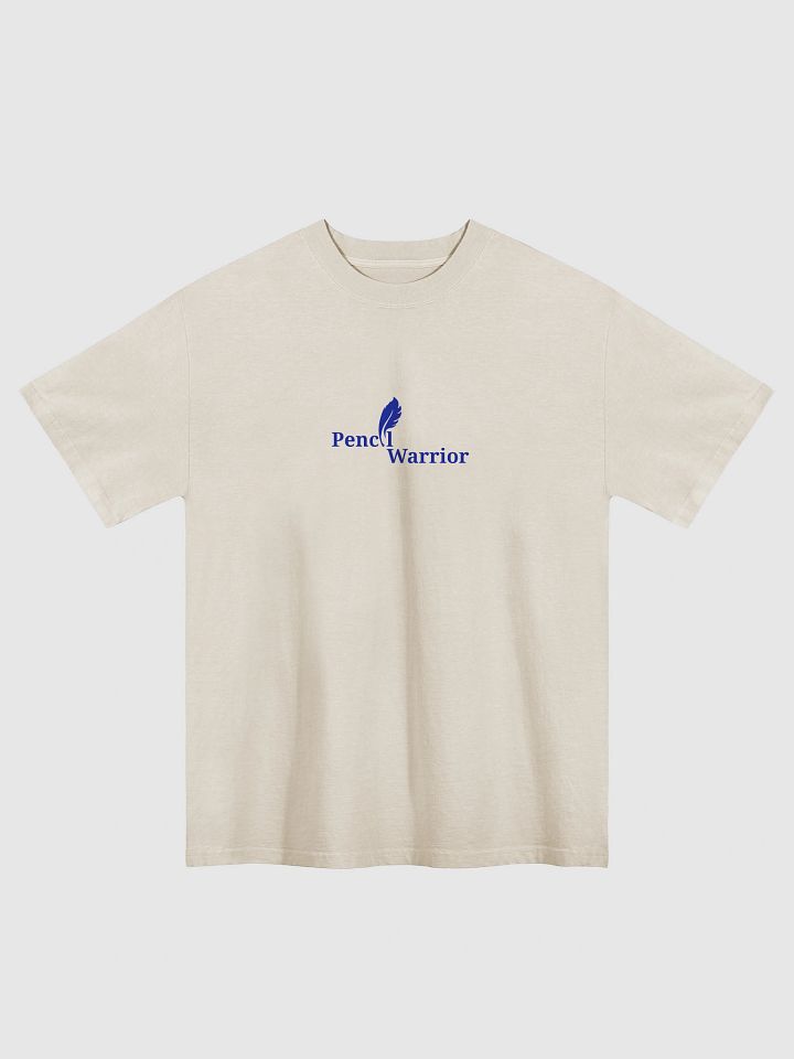 Pencil Warrior Vintage Oversized Tee product image (1)
