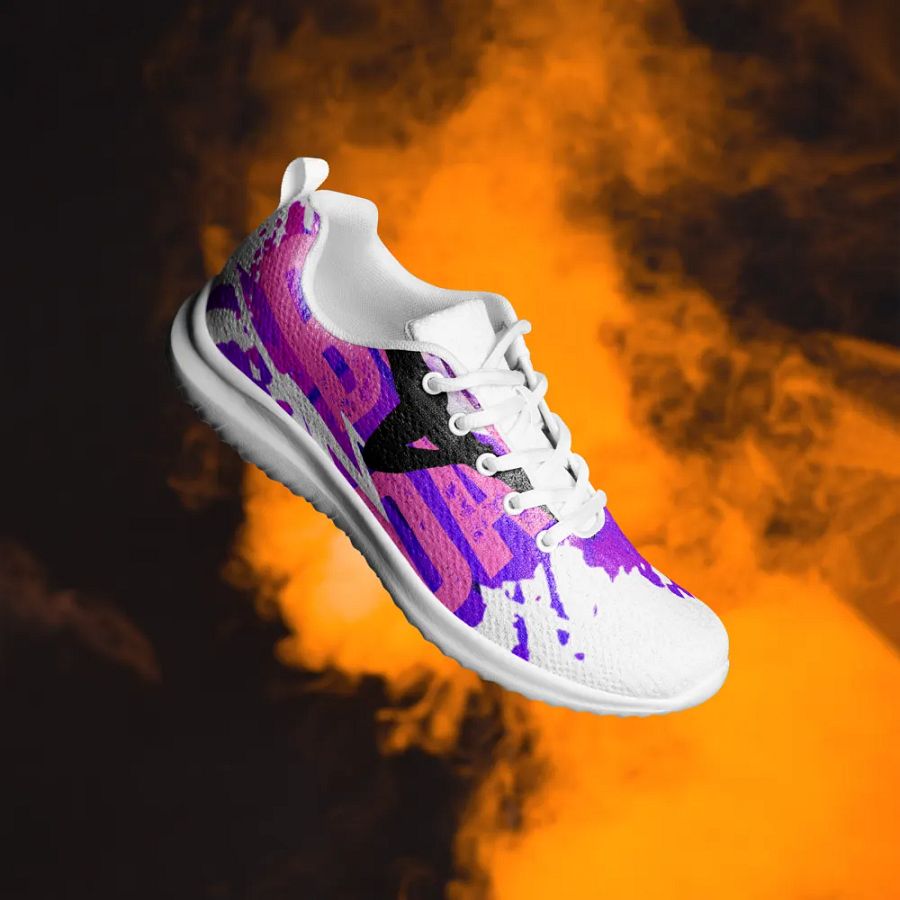 Born to Dance Her Silhouette Design Men's Athletic Shoes product image (10)