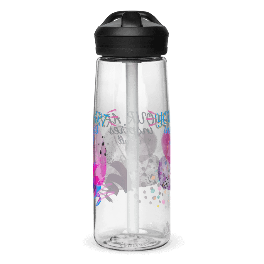 Camelback water bottle with beautiful artistic design 'Your Art inspires us
