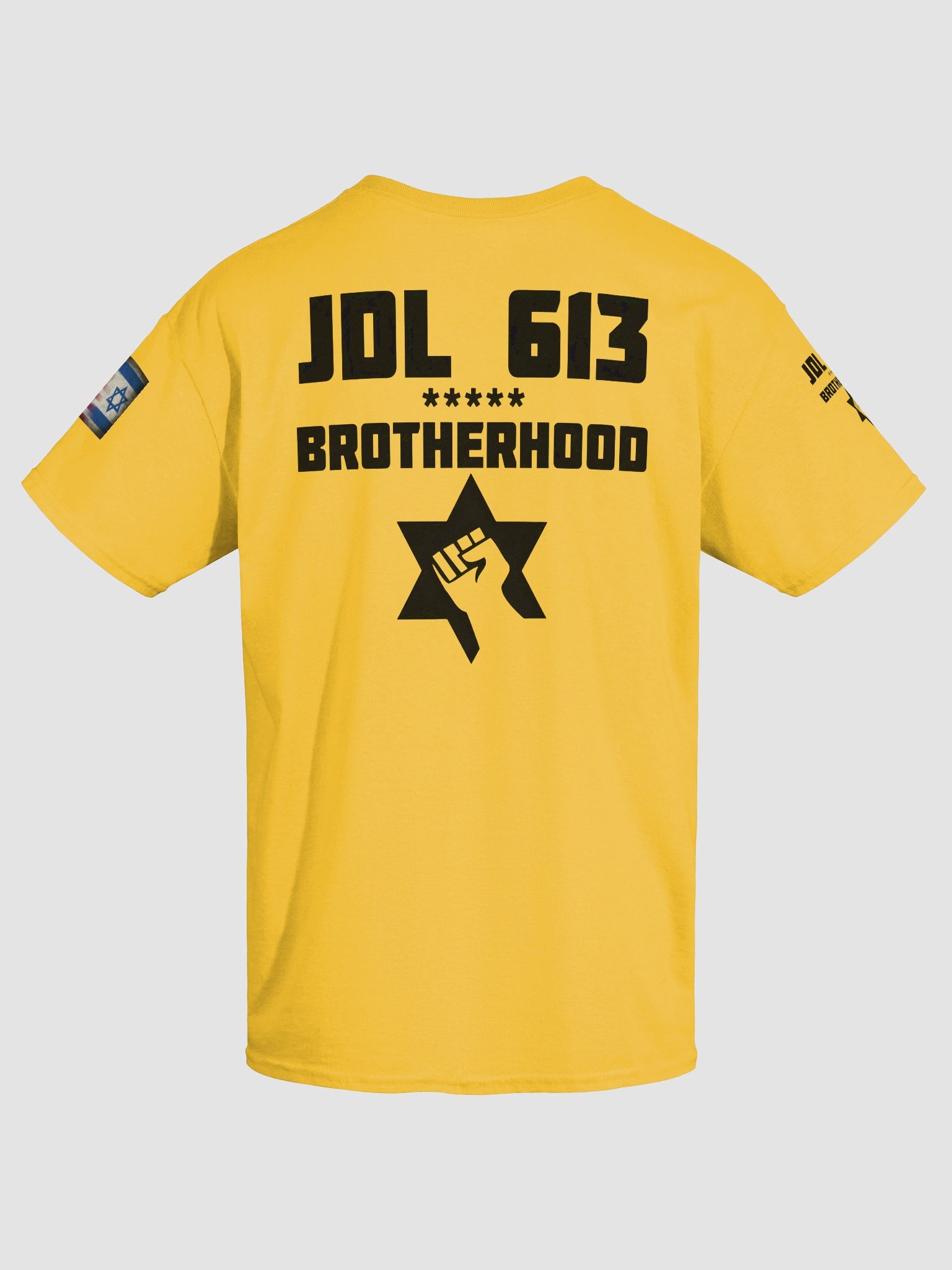 CURB STOMP YOU LOCAL PALESTINE SUPPORTER JDL 613 BROTHERHOOD Heavyweight Tee product image (5)