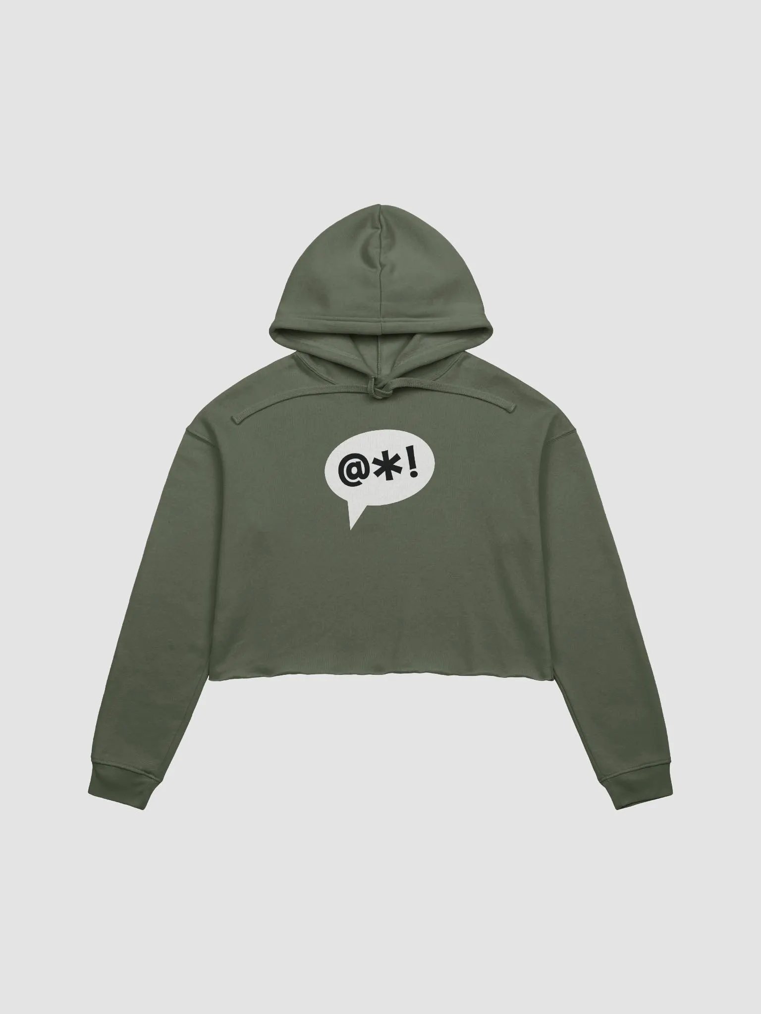 Harsh Language Logo Cropped Hoodie product image (5)