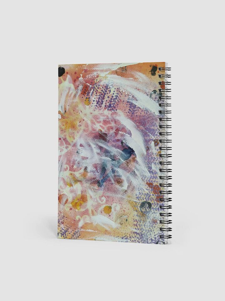 Flourish with Purple Spiral Notebook product image (2)
