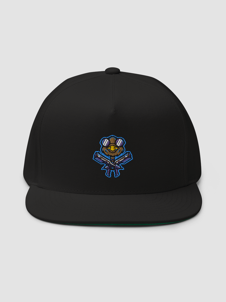 Ostrich Flat Bill Hat 01 product image (1)