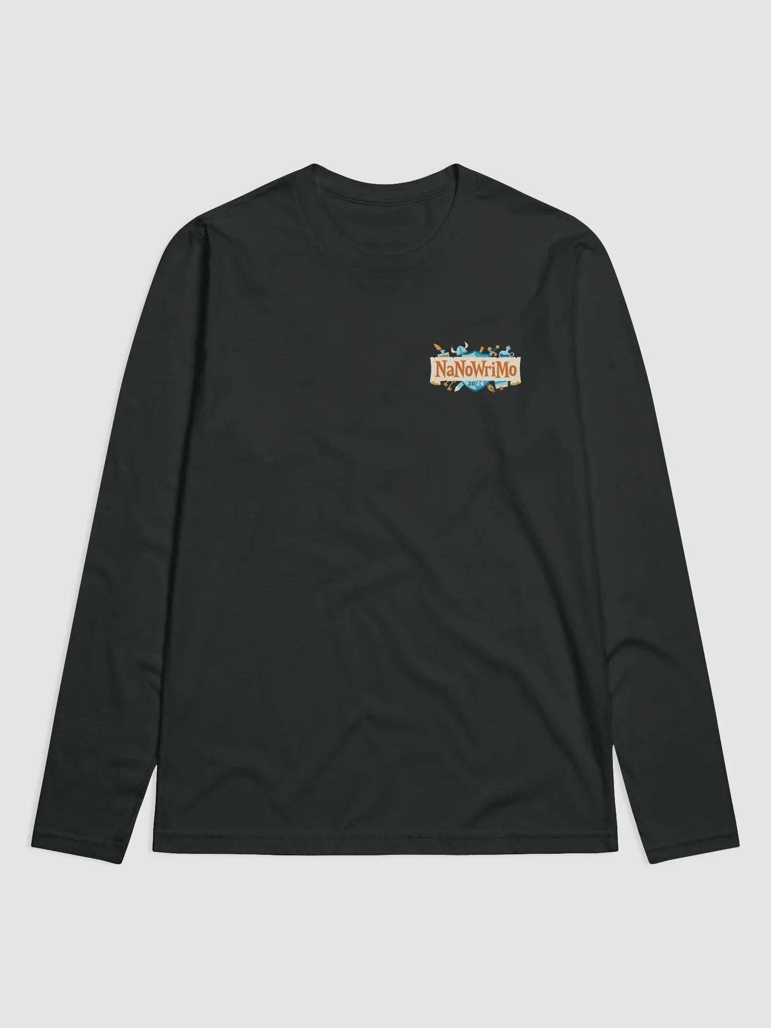 NaNoWriMo 2024 Official Long-Sleeve Tee - Crew Neck product image (1)