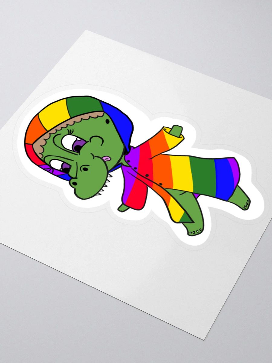 Allegator in a Rainbow Coat product image (5)