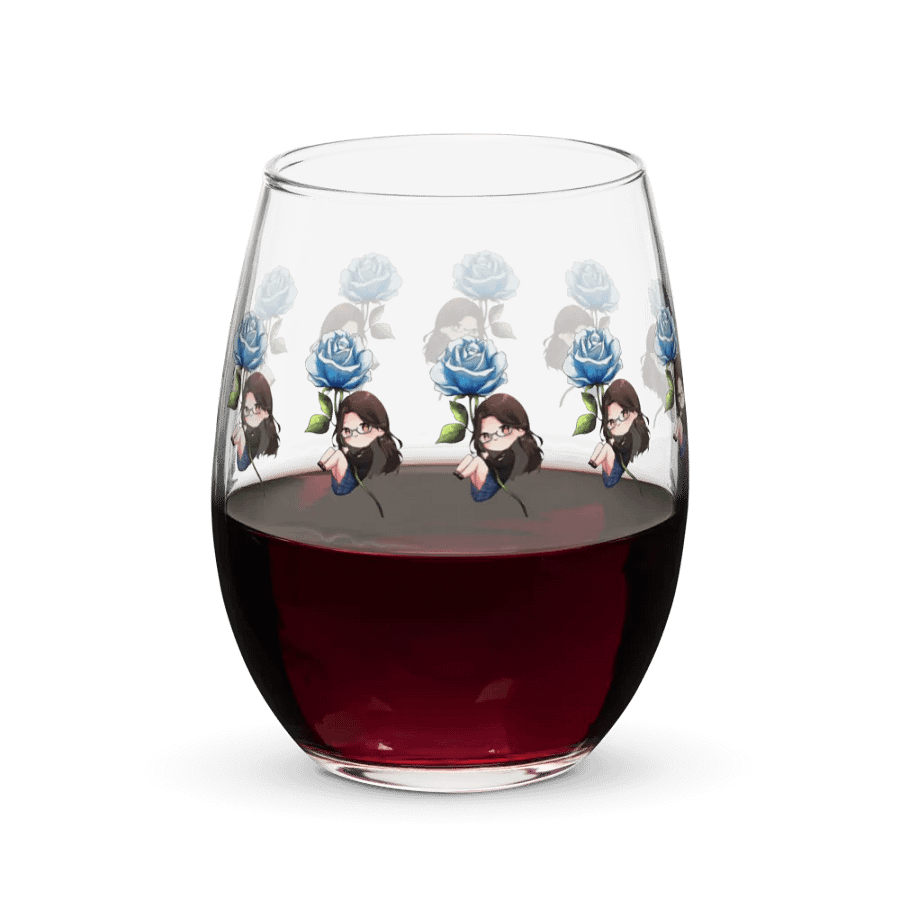 Whovie Rose Stemless Wine Glass product image (7)