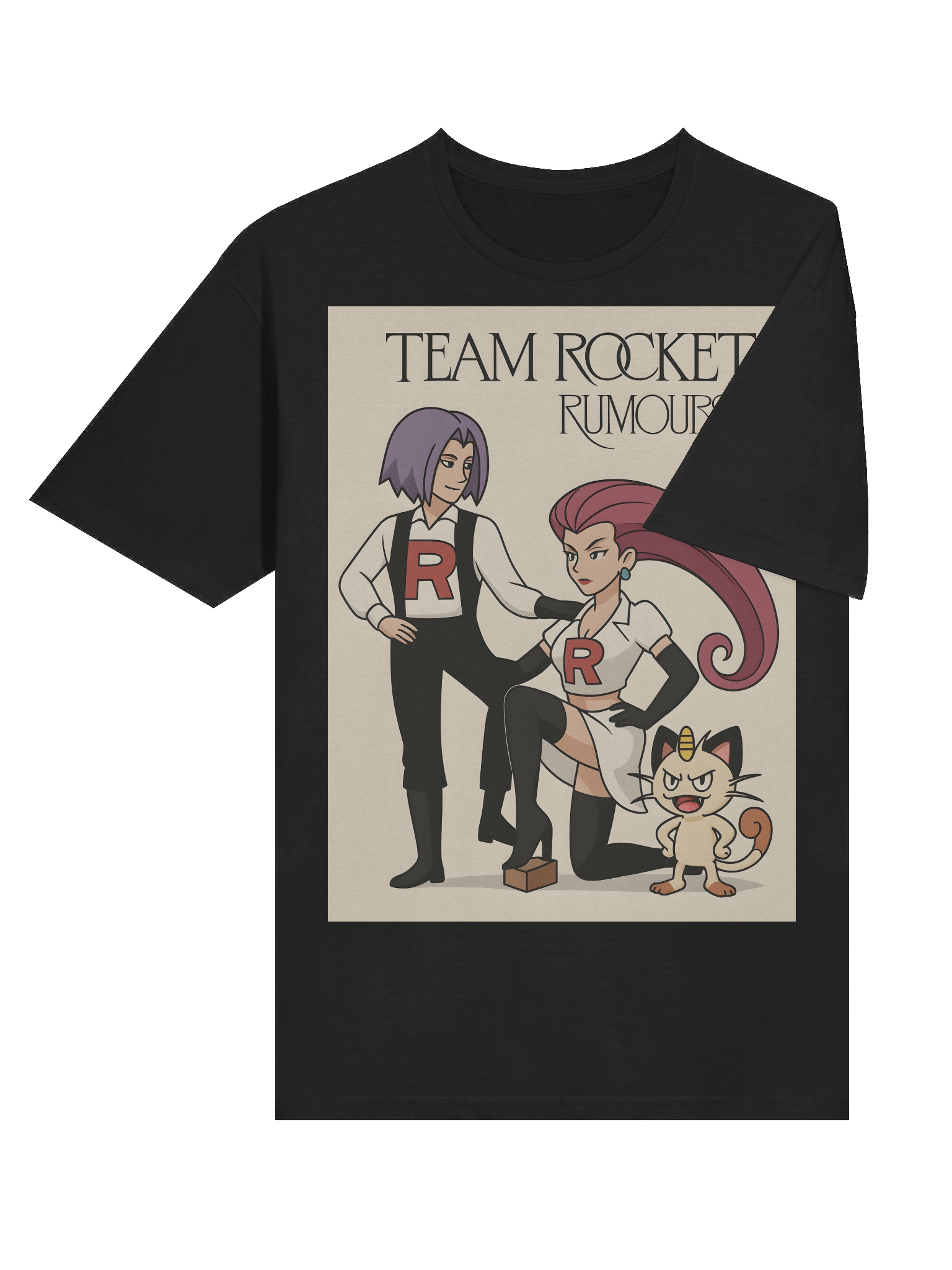 Team Rocket "Rumours" Album Cover Parody – Jessie, James & Meowth Pokémon Mashup product image (6)