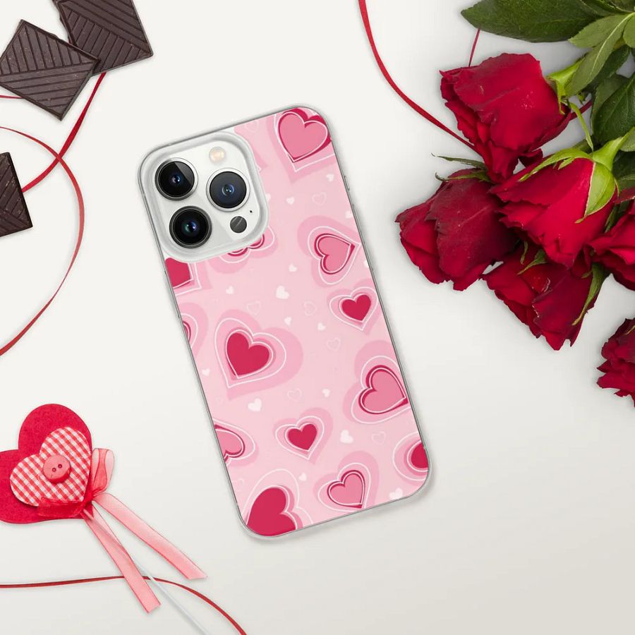Lovely Hearts iPhone Case product image (36)
