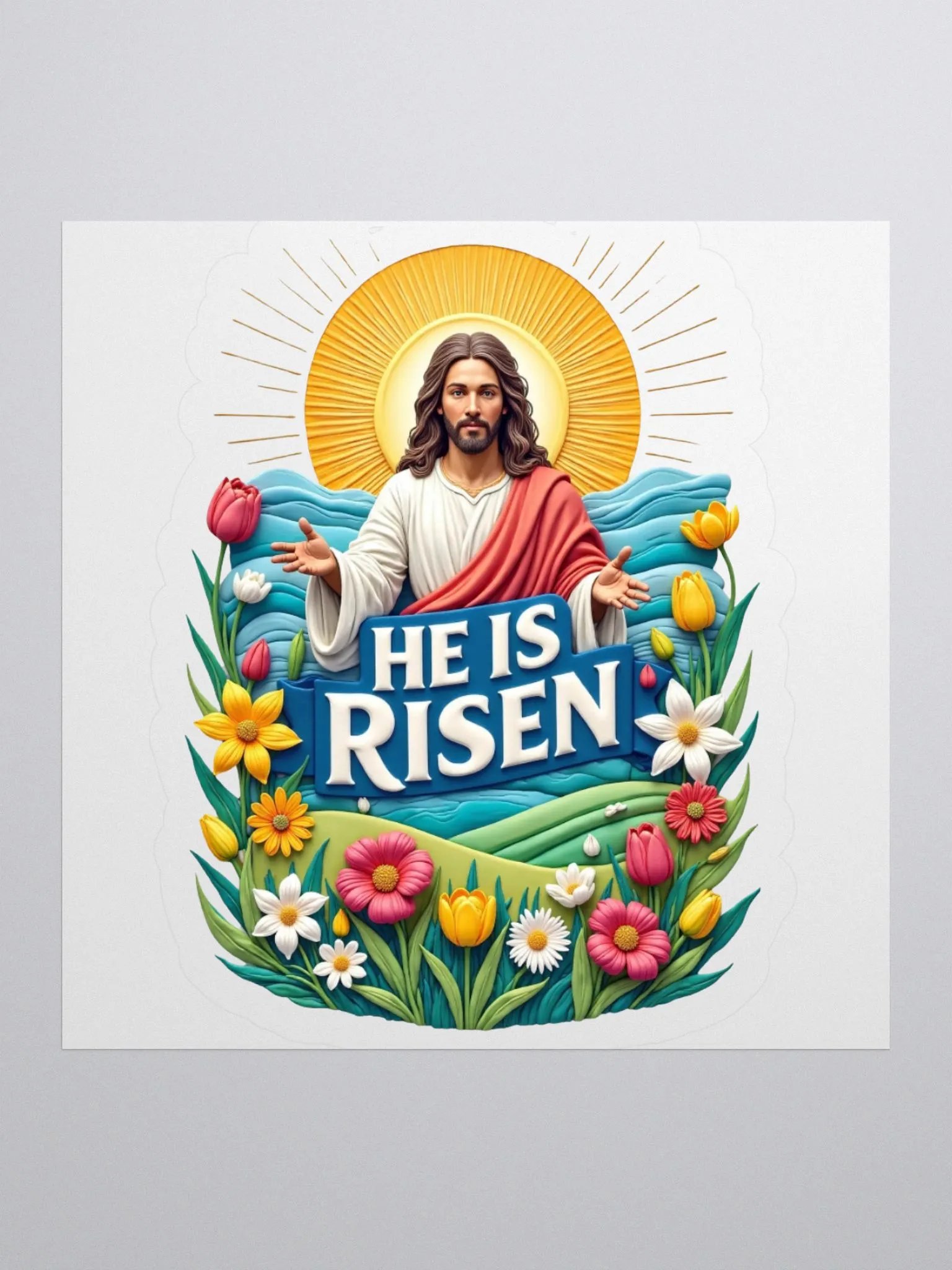 He IS Risen Sticker Set product image (2)