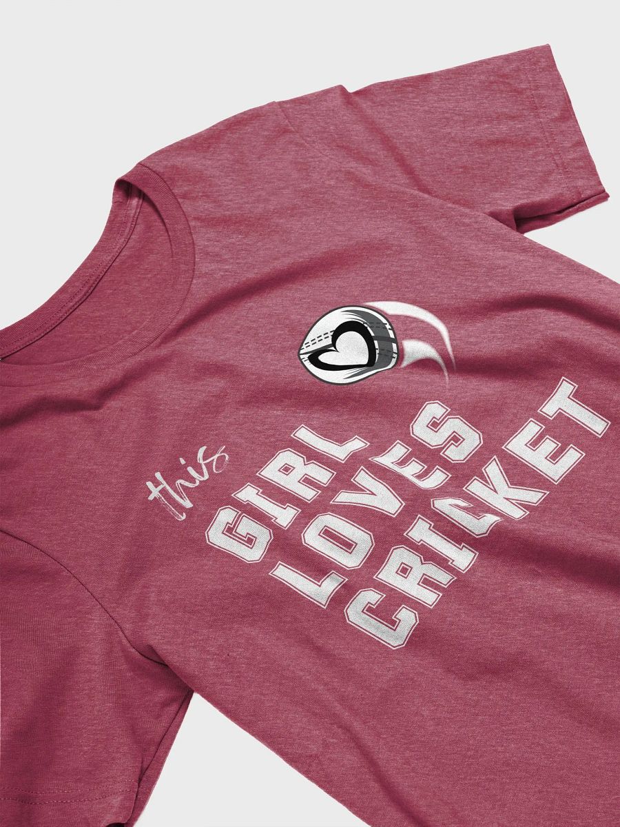 This Girl Loves Cricket - Unisex T-shirt Bella Canvas 3001 product image (11)