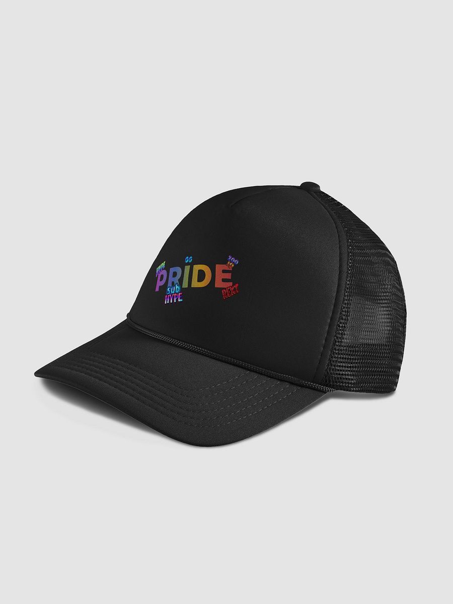 Rainbow Pride Foam Trucker Hat product image (7)