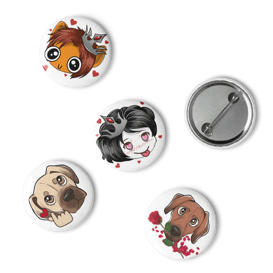 Set of 5 Pins (Valentine collection 2025) product image (5)