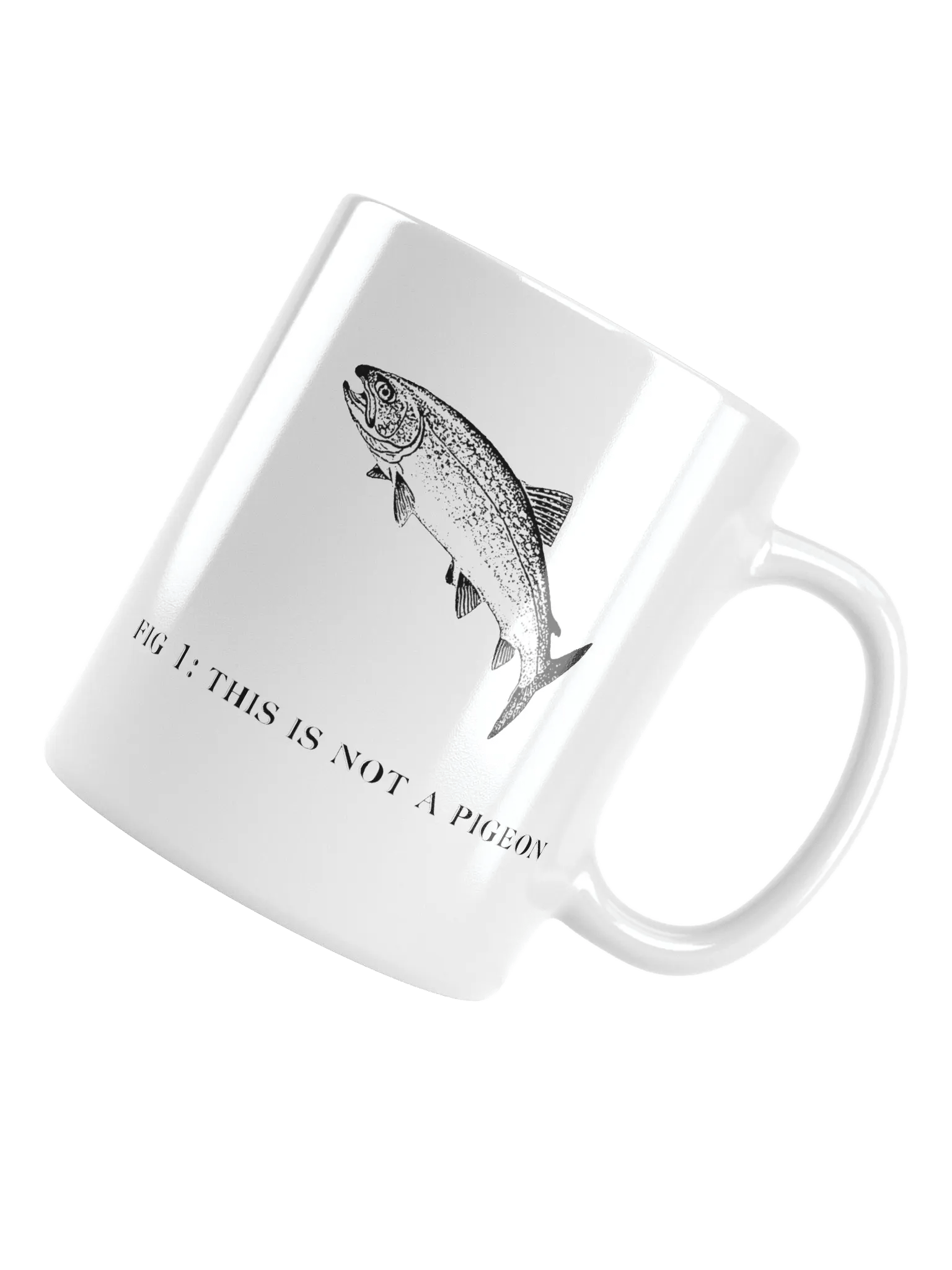 Not A Pigeon-Trout Mug product image (1)